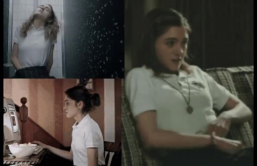 Natalia Dyer Masturbation Scenes From Yes, God, Yes (2019)
