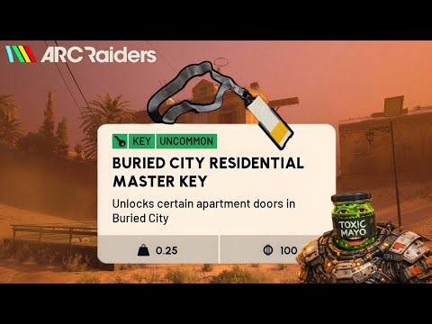 Buried City Residential Master Key