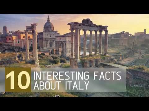 10 Interesting Facts about Italy