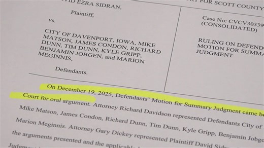 Judge denies motion to dismiss open records lawsuit against Davenport