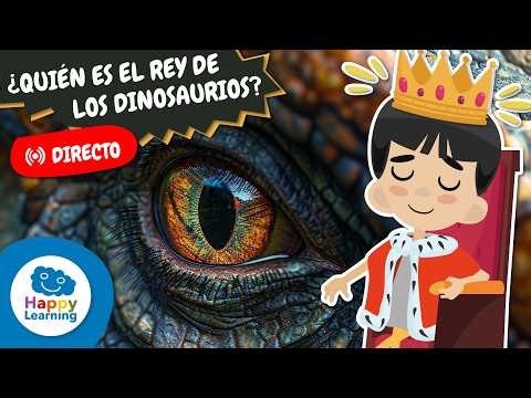 DIRECTO: 🦖 TODO SOBRE DINOSAURIOS | ¿Cuál es el MÁS FIERO? | Vídeos Educativos | @HappyLearningES