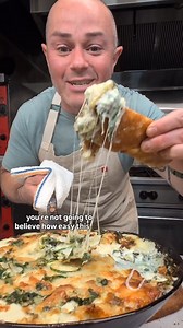get your bread ready #dip #cheesepull 4 cups chopped baby spinach 1 ea zucchini 4 ea chive 1 bulb garlic, minced 2 pinches kosher salt 1 pinch black pepper 1 tbsp corn starch 1 tbsp olive oil 1 - 1 1/4 lb of your favorite cheese 1/2-3/4 cup heavy cream plenty of things to dip | Bob Morano