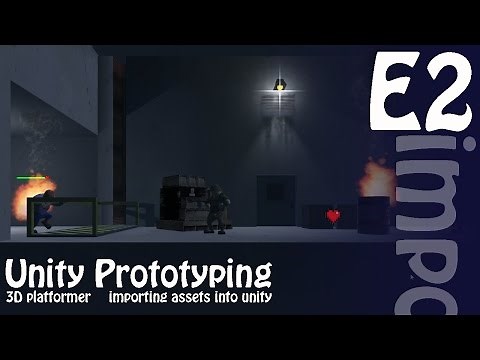 Making Your First Game: Unity 3D Zombie Shooter Platformer - Importing 3D Assets