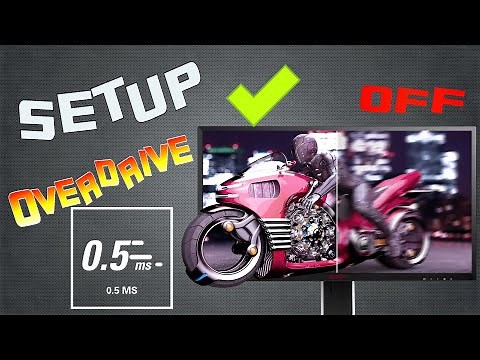 AGON Monitor: What is Overdrive - Effects – Benefits – Motion Blur 0.5ms.