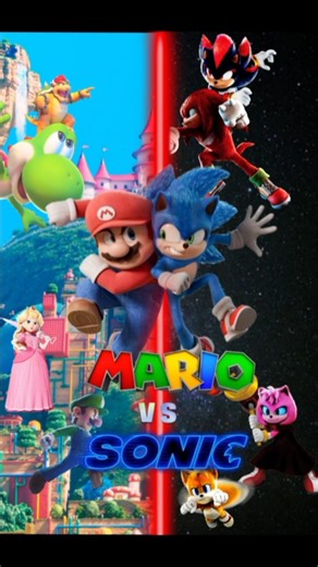 Making Sonic vs Mario Fan Poster #4