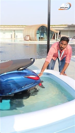 Bajaj Chetak Water Testing - IP67 Rated Motor ,Battery & Controller எப்படி இருக்கு ???