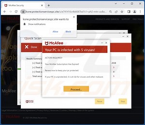 Protectionservicespc.site Ads