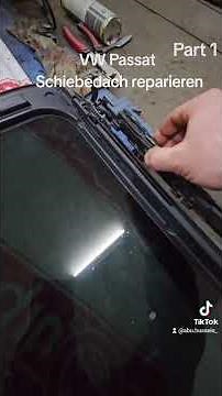 VW Passat Schiebedach reparieren und Grundeinstellung