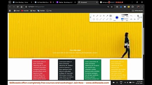 Day - 34 | 🎨 Final Bootstrap Class | Complete Responsive Website Design Using Bootstrap