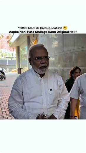 OMG! Modi Ji Ka Duplicate?! 😲 Aapko Nahi Pata Chalega Kaun Original Hai! #pmmodi #shortsfeed #shorts