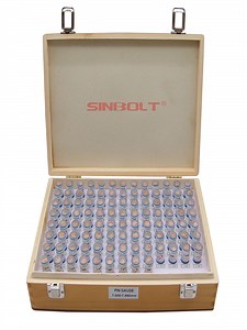 [Hot Item] Pin Gauge Set, Plug Gauge Set, 7.000mm--7.990mm, Step 0.01, 100PCS