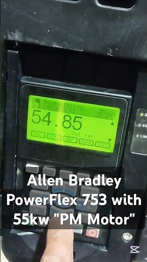 PowerFlex 753 Autotuning PM Motor Configuration #plc #plcprogramming #vfd #electricalengineering