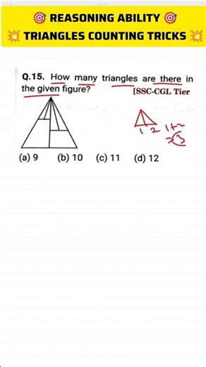 Figure Counting Trick in 10 Seconds 🔥 #group2mains