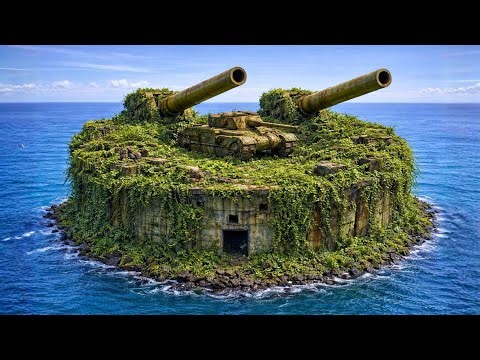 I Turned an Abandoned Sea Fort into a Modern Luxury Water Park (ASMR)