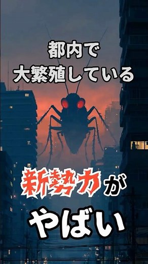 【警告】東京でワモンゴキブリが大繁殖中！脅威の進化と恐怖の理由