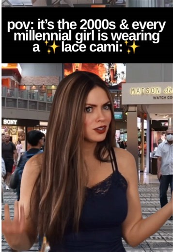 Embracing Lace Camis: A 2000s Millennial Fashion Staple