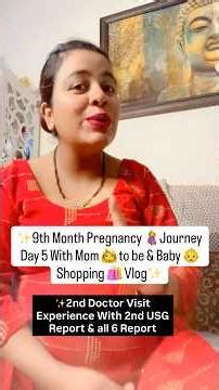 9th Month Pregnancy Journey 🤰 | Baby Shopping + Nursing Night Suit | 2nd Doctor Visit & USG Report