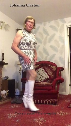 Bodycon Dress & White Boots