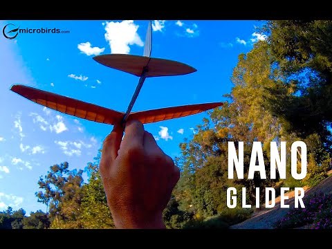 Nano Owl Hand Launch Glider HLG Free Flight airplane