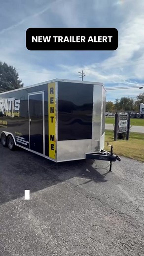 Need to haul something big? Our enclosed trailers in Louisville, KY keep your cargo safe and secure. All backed by Brat’s quality promise. Check our site to find what’s ready to roll. 🛞 #bratstrailerrental #enclosedtrailer #louisvilleky | Brats Trailer Rentals