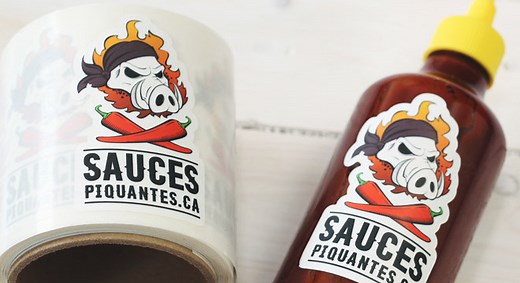 Hot sauce labels | Sticker Mule