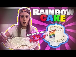 JE CUISINE UN RAINBOW CAKE (LA CATA...)
