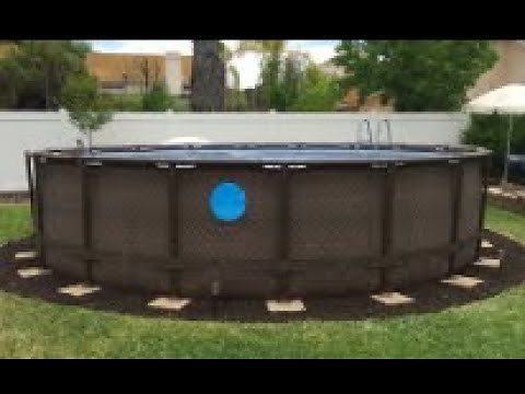 Part 2- How to- Coleman 18x48 Power Steel Swim Vista II Above Ground Pool