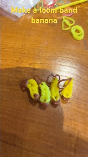 Loom band banana tutorial?