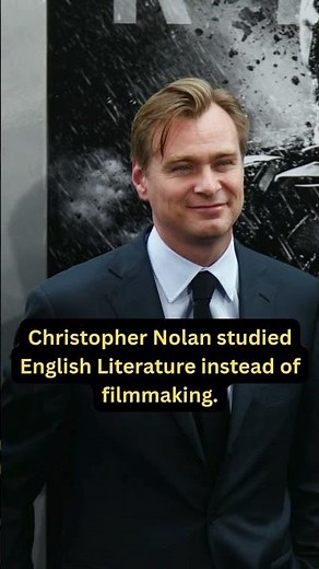 Did You Know? Christopher Nolan Never Went to Film School 🎬