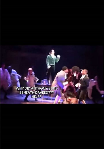 Anthony Ramos Slides Beneath Daveed Diggs in Funny Hamilton Moment | TikTok