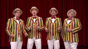 Here’s Jimmy Fallon’s Barbershop Rendition of “Ignition (Remix),” Hot and Fresh Out the Kitchen