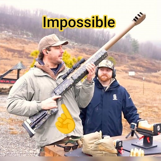 The Biggest Rifle Ever Made – .950 Cal #experiment #hunting #shorts