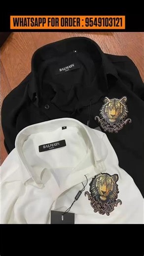 Clubbing Tonight? You Need Trending Lion Logo Partywear Shirt 🥂 | Dev Creation