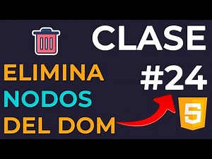 ⭐ [JS] 3 FORMAS de eliminar NODOS del DOM 📚 Curso JAVASCRIPT