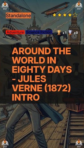 Around the World in Eighty Days - Jules Verne (1872) Intro