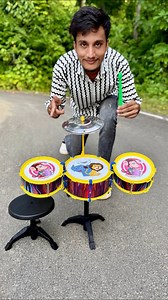 421K views · 1.7K reactions | CHHOTA DRUM BADA DHAMAKA WITH STICKS & STEEL UNBOXING #shorts #unboxing #review #drums | Badrul Shorts | Facebook