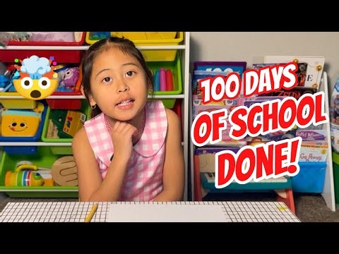100 Days of School Project | From Start to Finish! 💯 🎉