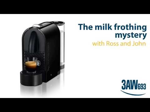 'Why has my Nespresso stopped frothing my milk?'