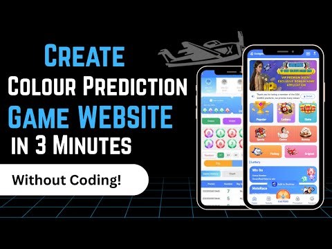 Create Colour Prediction Game in 3 Minutes — Without Coding! #ColourPredictionGame