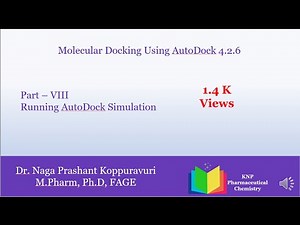 AutoDock4.2.6 Part-8 Running AutoDock Simulation