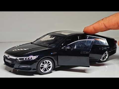 Unboxing of Honda Accord Sport Hybrid 1:24 Scale Super Realistic Diecast Model