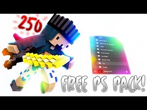 250 Abo Special! Danke! :) Free Minecraft Photoshop pack by aslac
