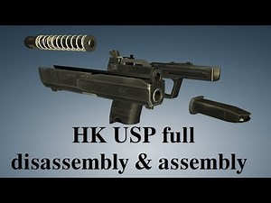 HK USP: full disassembly & assembly | World of Guns
