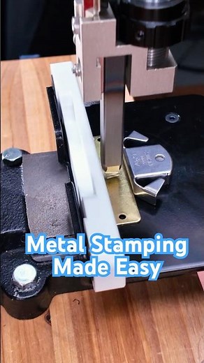 Did you know the HandyPress can stamp metal tags? It does EVERYTHING