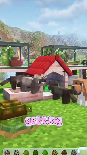 ✨cutest minecraft mods you NEED!💞 mod #30: Polly pets #javaminecraft #moddedminecraft #forge