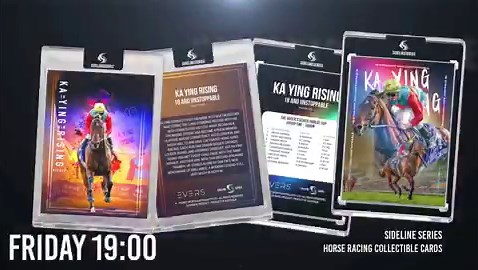 🚨IT HAPPENS TONIGHT! LIVE at 19:00 AEST🚨TONIGHT AT 7PM AEST — KA YING RISING DROPS 18 straight wins. The Hong Kong Champ just won’t stop.4 insane holofoil variants PLUS an EPIC Base cardVery limited numbers worldwide. One Touch case included. These are going to sell out fast. Set your reminder. Be ready BEFORE 19:00 AEST.#SidelineSeries #KaYingRising @A_Evers
