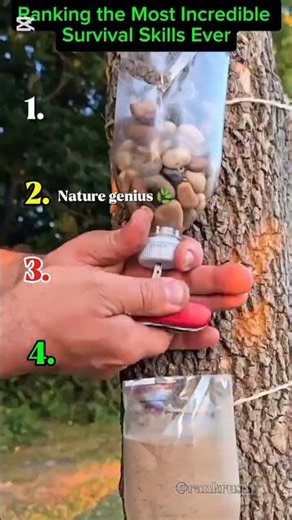 Ranking the Most Incredible Survival Skills Ever 🏕️#shorts #viral #survival #outdoors