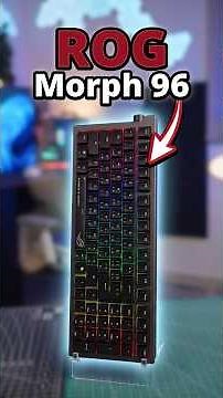 The best mechanical keyboard with Arabic support: ROG Morph96 🔥👌🏼