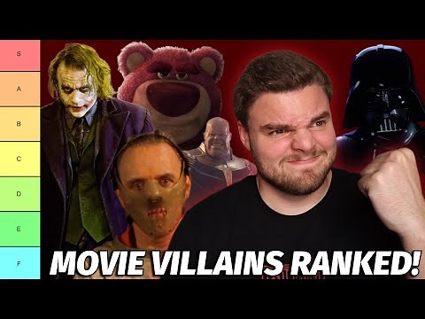 Movie Villains Ranked! (TIER LIST)