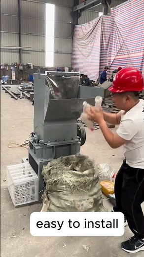 Compact Plastic Shredder Machine | For Home & Small Recycling Business Use | 220V / 380V Available